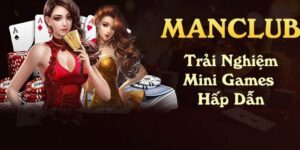 Giao diện sảnh Mini Games Club đơn giản